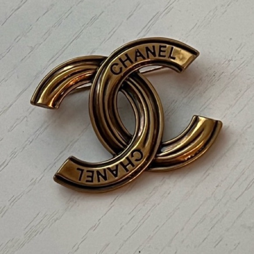 Chanel Gold Brooch